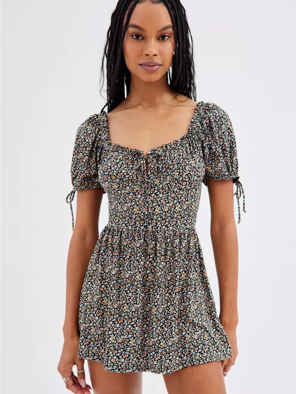 Urban Outfitters Jessa Floral Romper